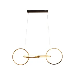 KARE Design Suspension Galaxy LED 155cm Noire ^ Lustre & Suspension
