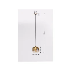 KARE Design Suspension Goblet Ball Dorée 25cm ^ Lustre & Suspension