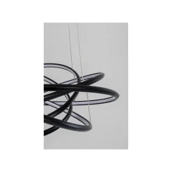 KARE Design Suspension Saturn LED Noire ^ Lustre & Suspension