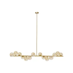 KARE Design Suspension Scala Balls 150cm Dorée ^ Lustre & Suspension