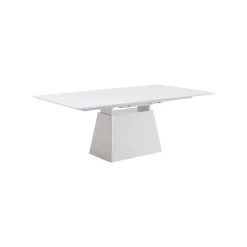KARE Design Table à Rallonge Benvenuto Rectangle Blanche ^ Table