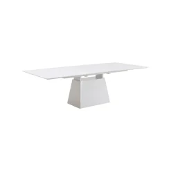 KARE Design Table à Rallonge Benvenuto Rectangle Blanche ^ Table