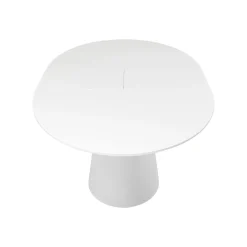 KARE Design Table à Rallonge Benvenuto Blanche ^ Table