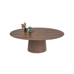 KARE Design Table à Rallonge Benvenuto Noyer ^ Table
