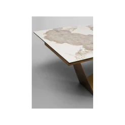 KARE Design Table à Rallonge Connesso 260x90cm Blanche ^ Table