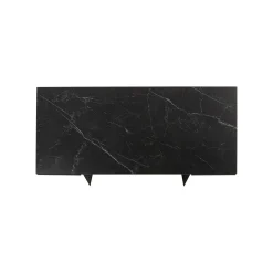KARE Design Table à Rallonges Novel 180x90cm Noire ^ Table