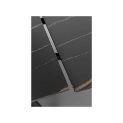 KARE Design Table à Rallonges Xenia 200x80cm Noire ^ Table