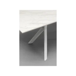 KARE Design Table à Rallonges Xenia 200x80cm Blanche ^ Table