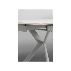 KARE Design Table à Rallonges Xenia 200x80cm Blanche ^ Table