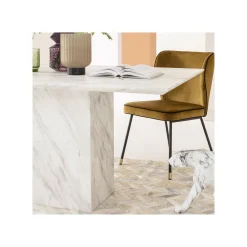 KARE Design Table Artistico Marbre Blanc 160x90cm ^ Table