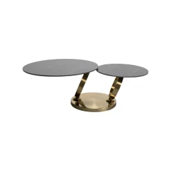 KARE Design Table Basse Beverly Dorée ^ Table Basse