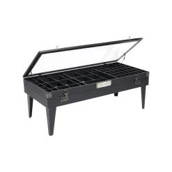 KARE Design Table Basse Collector 122x55cm Noire ^ Table Basse