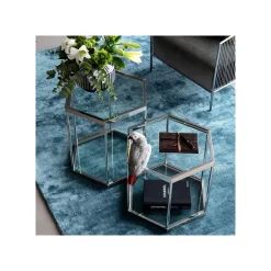 KARE Design Table Basse Comb Argentée ^ Table Basse