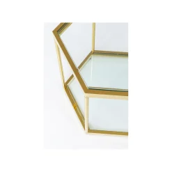 KARE Design Table Basse Comb Dorée ^ Table Basse