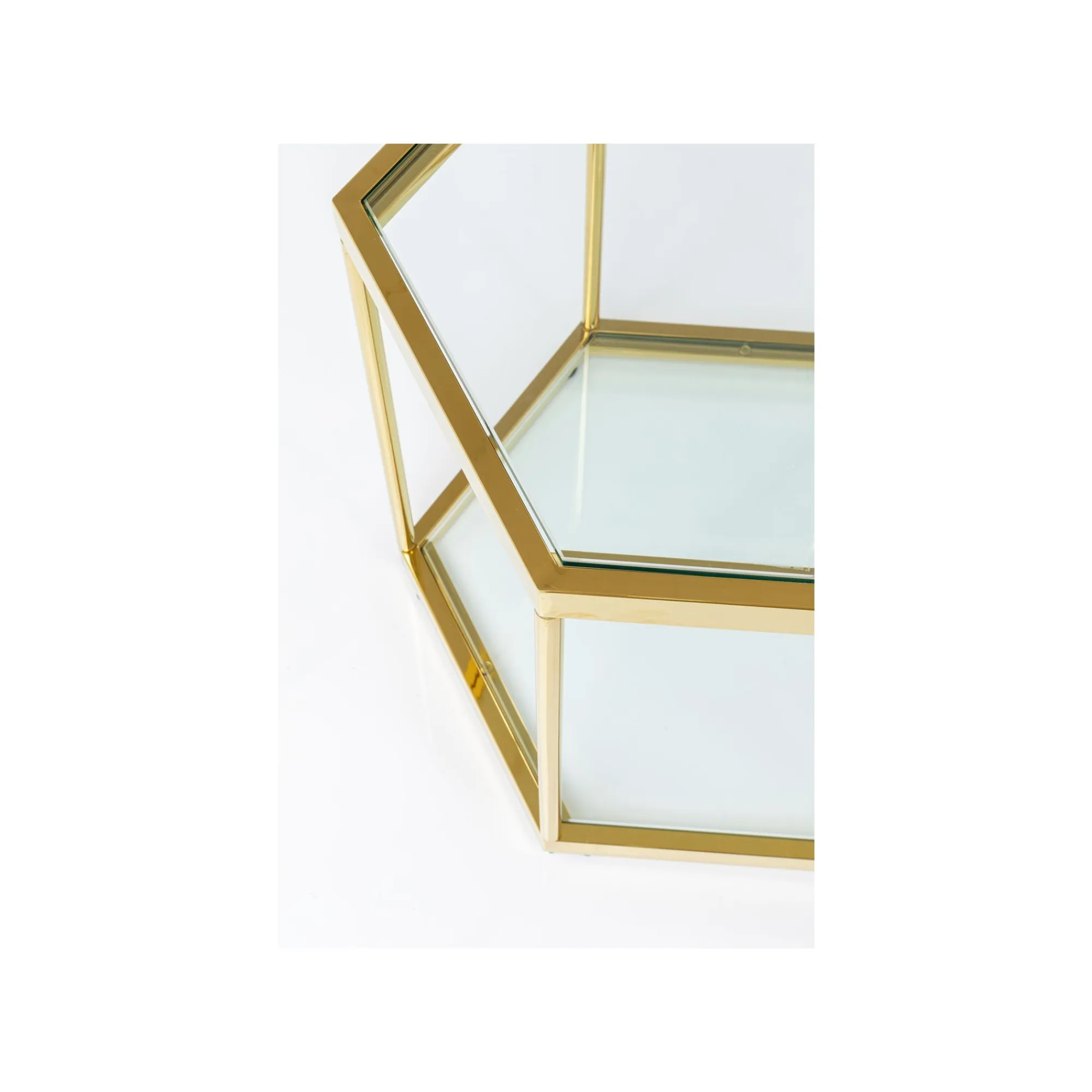 KARE Design Table Basse Comb Dorée ^ Table Basse
