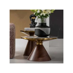 KARE Design Table Basse Cono Céramique 70cm ^ Table Basse