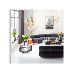 KARE Design Table Basse Corinne 80cm Noire ^ Table Basse