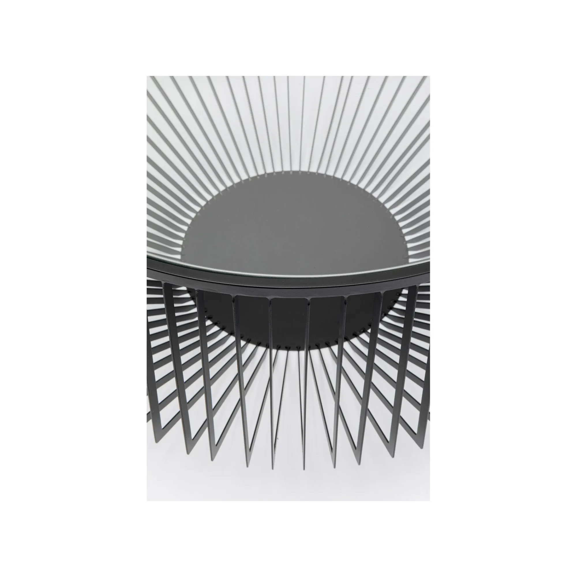 KARE Design Table Basse Corinne 80cm Noire ^ Table Basse