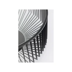 KARE Design Table Basse Corinne 80cm Noire ^ Table Basse