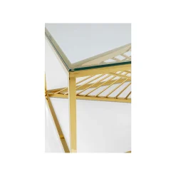 KARE Design Table Basse Laser 120x60cm Dorée ^ Table Basse