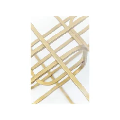 KARE Design Table Basse Meander 140x80cm Dorée ^ Table Basse