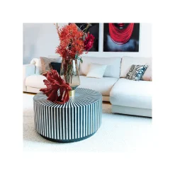 KARE Design Table Basse Ronde Electra 75cm ^ Table Basse
