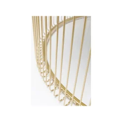 KARE Design Table Basse Ronde Wire 80cm Laiton ^ Table Basse