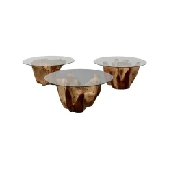 KARE Design Table Basse Roots 100cm ^ Table Basse