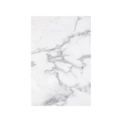 KARE Design Table Basse Schickeria Effet Marbre Blanc 80cm ^ Table Basse