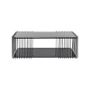 KARE Design Table Basse Wire Double 120x60cm Noire ^ Table Basse