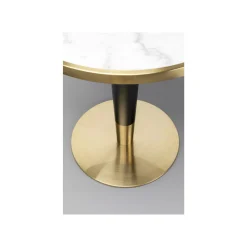 KARE Design Table Bistrot Amalia 70cm Marbre Blanc ^ Table
