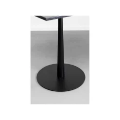KARE Design Table Bistrot Capri Granit Noir 70x70cm ^ Table
