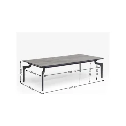 KARE Design Table Bug 300x90cm ^ Table