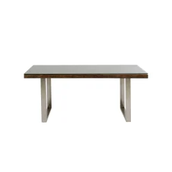 KARE Design Table Conley 180x90cm Pieds Chromés ^ Table