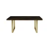 KARE Design Table Conley 180x90cm Pieds Laiton ^ Table
