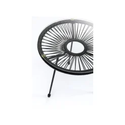 KARE Design Table D'appoint Acapulco 50cm Noire ^ Table D'Appoint & De Chevet