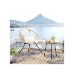 KARE Design Table D'appoint Acapulco 50cm Nature ^ Table D'Appoint & De Chevet