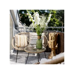 KARE Design Table D'appoint Acapulco 50cm Nature ^ Table D'Appoint & De Chevet