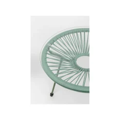 KARE Design Table D'appoint Acapulco Mono 50cm Verte ^ Table D'Appoint & De Chevet