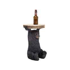 KARE Design Table D'appoint Animal Ours Noir ^ Table D'Appoint & De Chevet