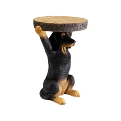 KARE Design Table D'appoint Animal Teckel Noir ^ Table D'Appoint & De Chevet