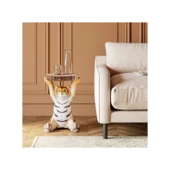 KARE Design Table D'appoint Animal Tigre ^ Table D'Appoint & De Chevet