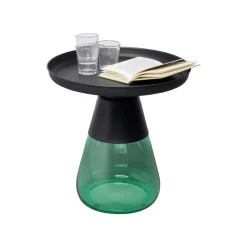 KARE Design Table D'appoint Bottiglia 50cm Verte ^ Table D'Appoint & De Chevet