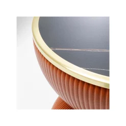 KARE Design Table D'appoint Endless Vegas Orange 47cm ^ Table D'Appoint & De Chevet