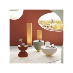 KARE Design Table D'appoint Endless Vegas Orange 47cm ^ Table D'Appoint & De Chevet