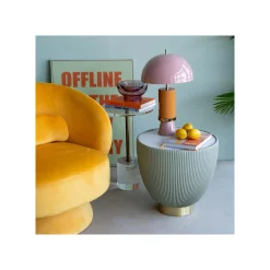 KARE Design Table D'appoint Endless Vegas 47cm Verte ^ Table D'Appoint & De Chevet