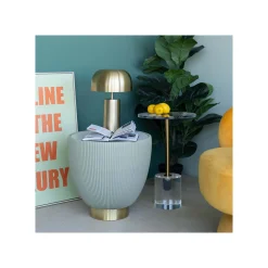 KARE Design Table D'appoint Endless Vegas 47cm Verte ^ Table D'Appoint & De Chevet