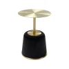 KARE Design Table D'appoint Endless Vegas Noire Et Dorée 40cm ^ Table D'Appoint & De Chevet