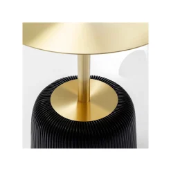 KARE Design Table D'appoint Endless Vegas Noire Et Dorée 40cm ^ Table D'Appoint & De Chevet