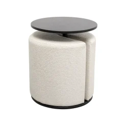 KARE Design Table D'appoint Et Tabouret Better Together ^ Tabouret & Pouf|Table D'Appoint & De Chevet